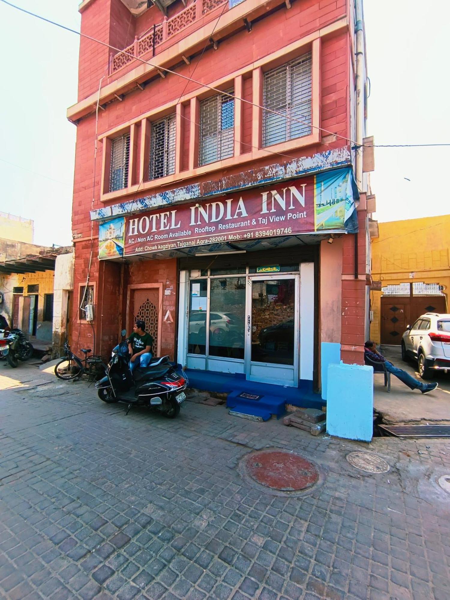 Hotel India Inn Walking Distance From Taj Mahal-- Rooftop Taj Mahal View Agra  Extérieur photo