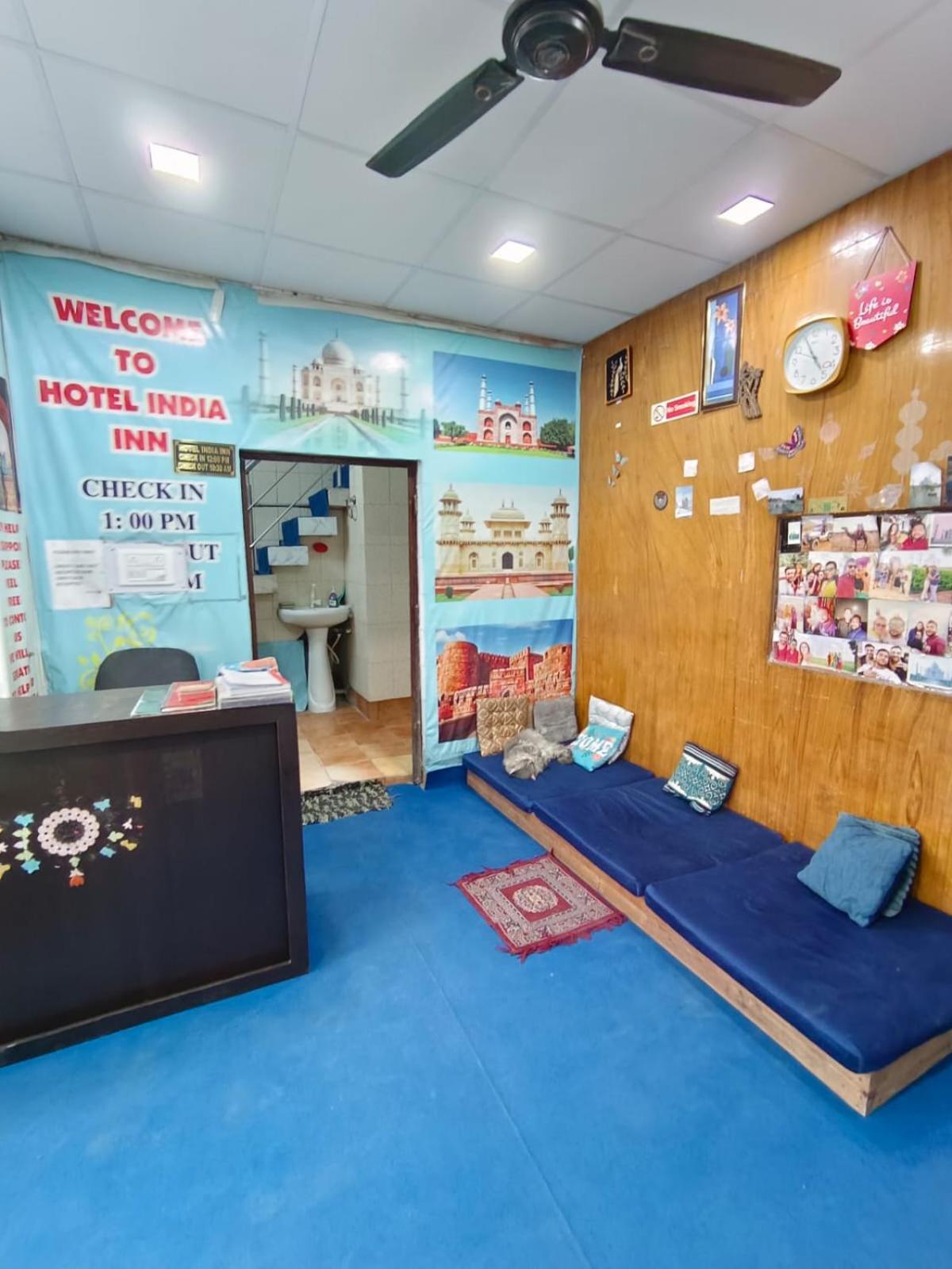 Hotel India Inn Walking Distance From Taj Mahal-- Rooftop Taj Mahal View Agra  Extérieur photo